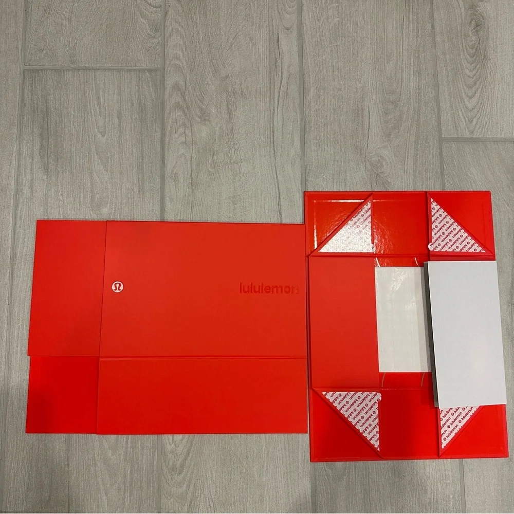 Lululemon Athletica Red Gift Box 2025 (Small Size)